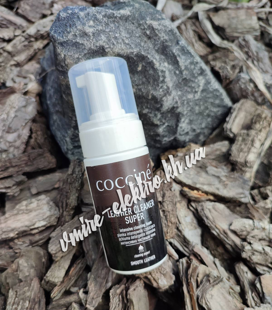 Універсальна чистяча піна для гладкої шкіри Coccine Leather cleaner super 100 мл