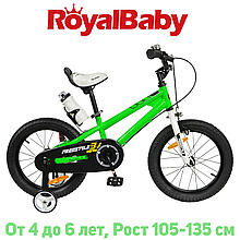 Дитячий двоколісний велосипед RoyalBaby FREESTYLE 16", OFFICIAL UA, зелений