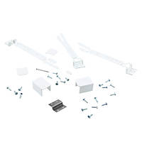 Комплект креплениий фасаду дверей для вбудованого холодильника Electrolux 140046408088 PR1