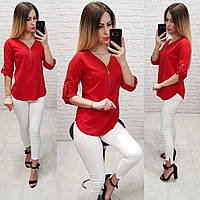 Красива жіноча кофта з блискавкою