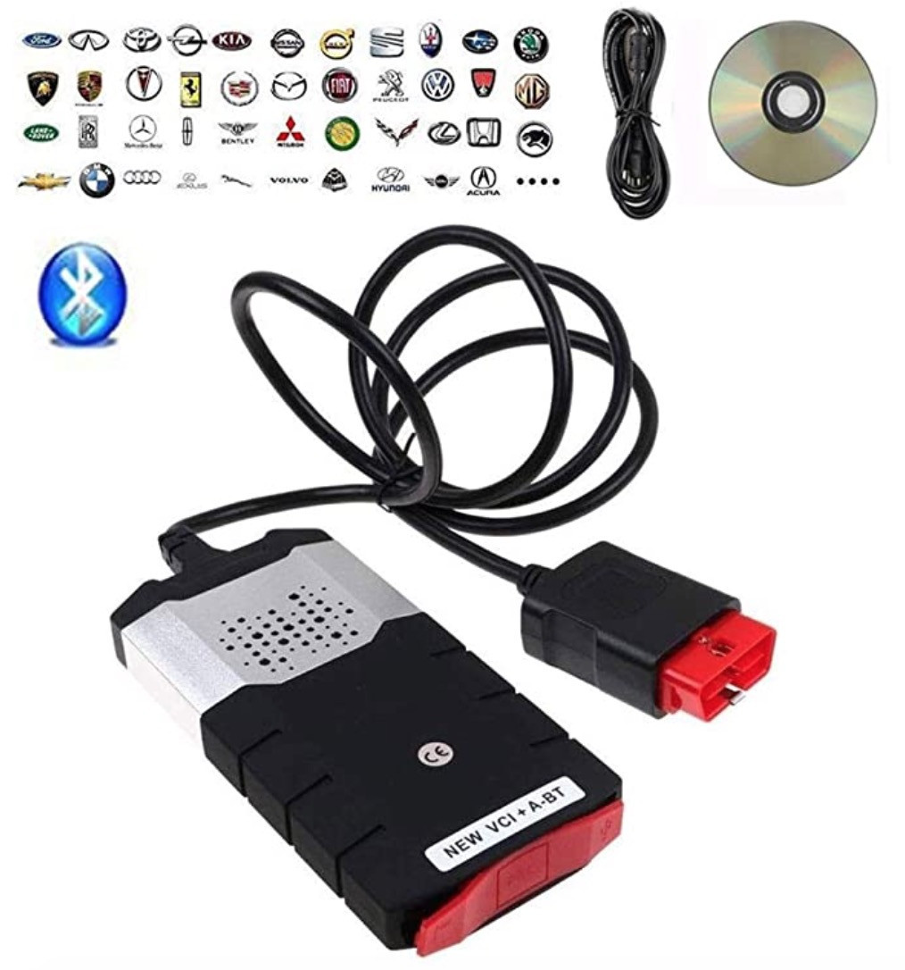 Автомобільний сканер Autocom Delphi DS150E VCI 2016 Bluetooth/USB Мультимарковий діаг. сканер v3 версія дельфі