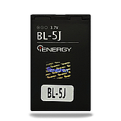 АКБ iENERGY BL-5J Nokia 5228 5230 5233 5235 5800 X6 C3-00 X1-00 X1-01 Asha 200 201 302 Lumia 435 520 525 530