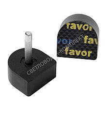 Набійки FAVOR шт. 2.9 мм поліуретанові чорний