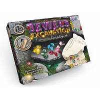 Набор для проведения раскопок "JEWELS EXCAVATION" камни рус. (6), JEX-01-01