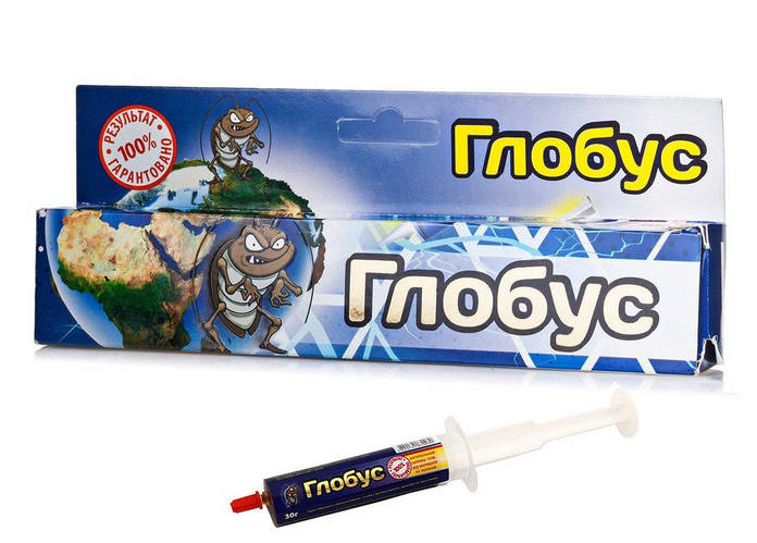 Купить Глобус в шприце 30 мл, Инсектицидный гель от тараканов и ...