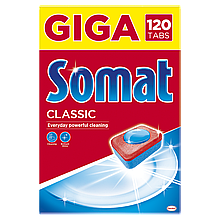 Таблетки для посудомийних машин SOMAT Classic in one 120 шт/уп