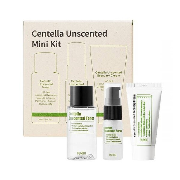 Набор миниатюр средств с центеллой PURITO Centella Unscented Mini Kit - фото 1 - id-p1474778504