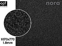 Astral Fine crepe (проф.26), цв.черный (81), т.1.8мм эластичная резина для подошв Nora
