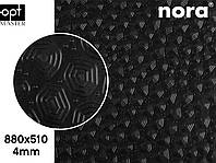 Astro Geo (проф.110), цв.черный (81), т.4мм легкая микропористая резина для подошв Nora