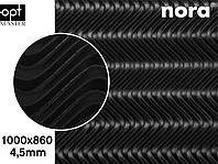 Astro Sinus (проф.458), цв.черный (81), т.4.5мм легкая микропористая резина для подошв Nora