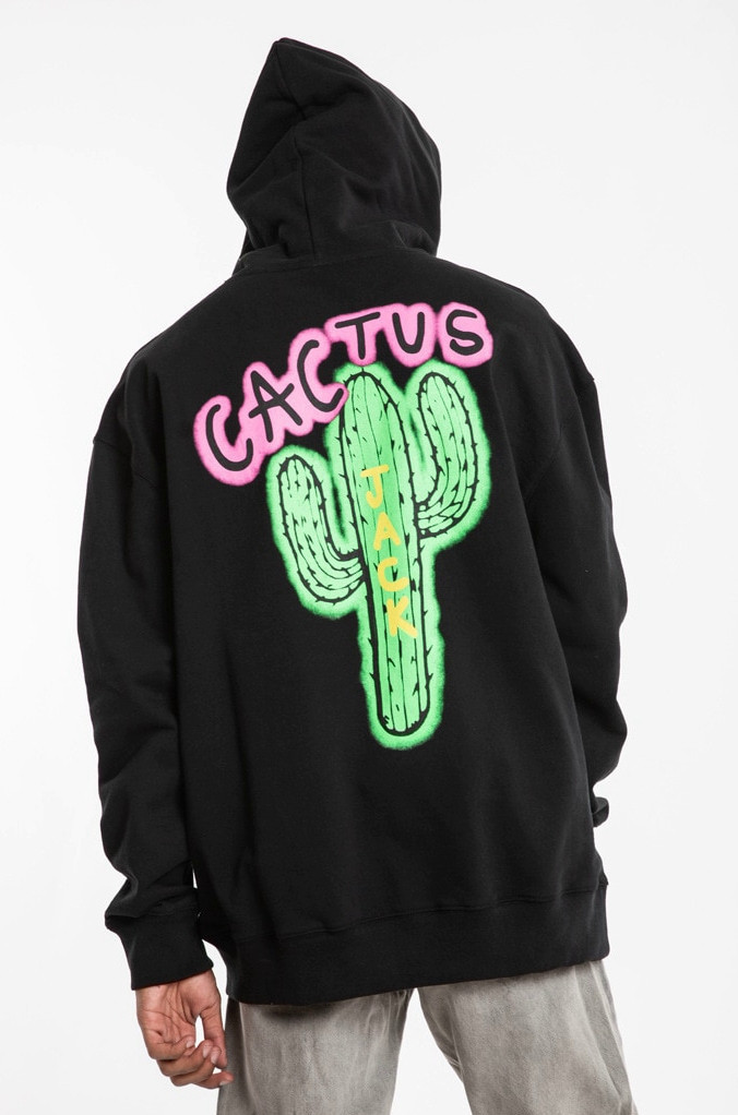 Худі чорний LOYS Cactus Jack. Толстовка Кактус Джек art. 8 XS, фото 1