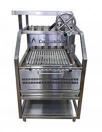 Парилья грилі на вугіллі і дровах