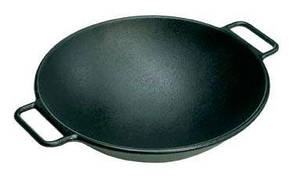 Сковорода-ВОК чавунна діаметр 370 мм Lodge Cost Iron