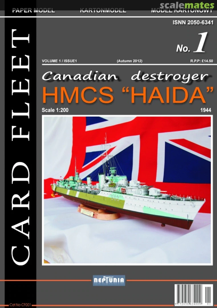 HMCS "HAIDA" 1/200