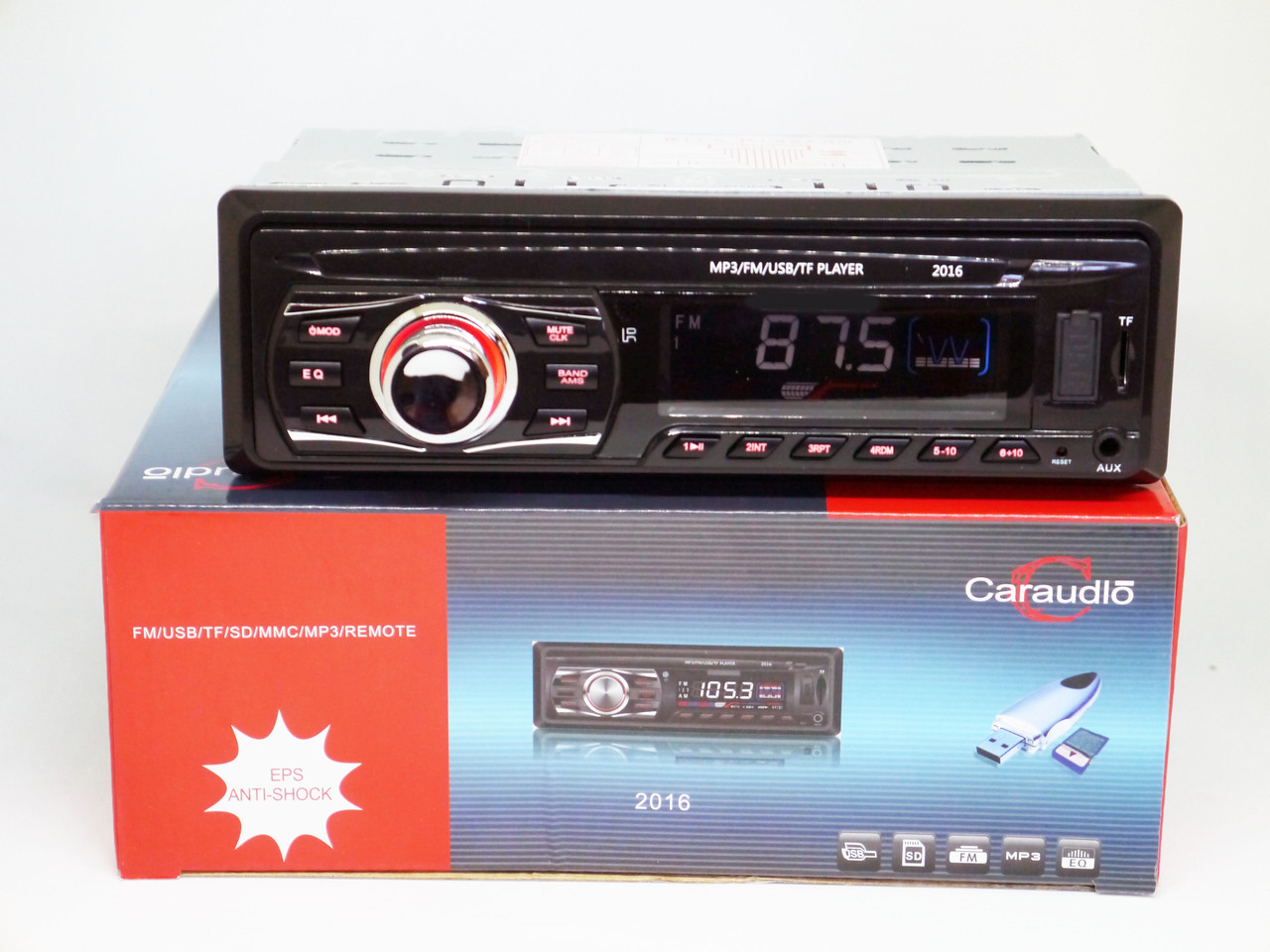 Автомагнітола 2016 ISO — USB+SD+AUX+FM (4x50W)