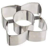 Форма кондитерська для нарізки тіста "4-х листный квітка"