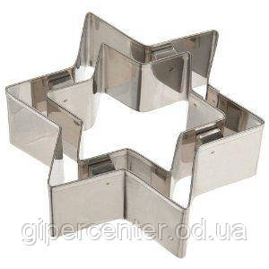 Форма кондитерська для нарізки тіста "6-кінцева зірка"