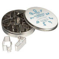 Набір форм для нарізки тіста (цифри)