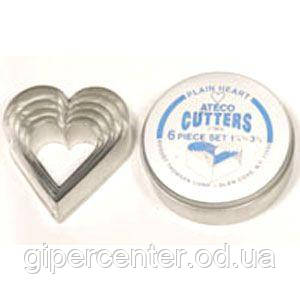 Набір форм для нарізки тіста (серце)