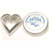 Набір форм для нарізки тіста (серце)