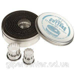 Набір форм для нарізки тіста (коло з хвилястими краями)