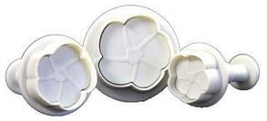 Набір форм для нарізки тіста (5-ти листный нарцис)