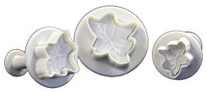 Набір форм для нарізки тіста 3 шт (лілія)