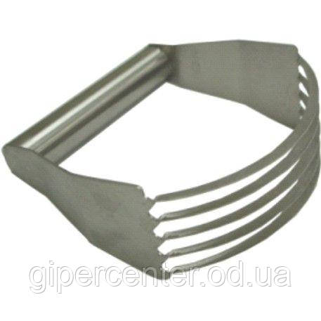 МІШАЛКА ДЛЯ ТІСТА РУЧНА, 5 ЛЕЗ, 110х110мм