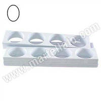 Форма кондитерська "овал" (10шт)