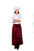 Фартух офіціанта бордо