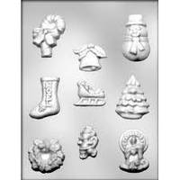 Форма для шоколаду (новорічна)