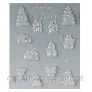 Форма для шоколаду (новорічна)