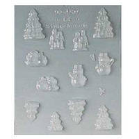 Форма для шоколаду (новорічна)