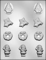 Форма для шоколаду (новорічна)