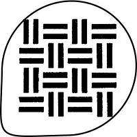 Трафарет для прикраси торта "абстрактна геометрія"