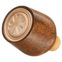 Друк дерев'яна для масла "4-х листный конюшина"