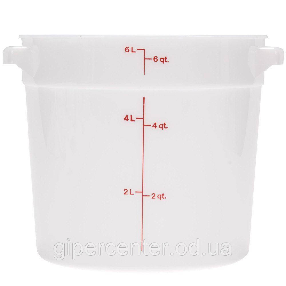 Контейнер круглий, 6л