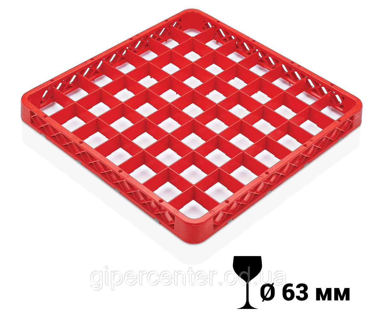 Подовжувач для касети на 49 осередків 500х500 мм Gastroplast