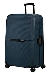 Середня пластикова валіза на 4-х колесах Samsonite Magnum Eco
