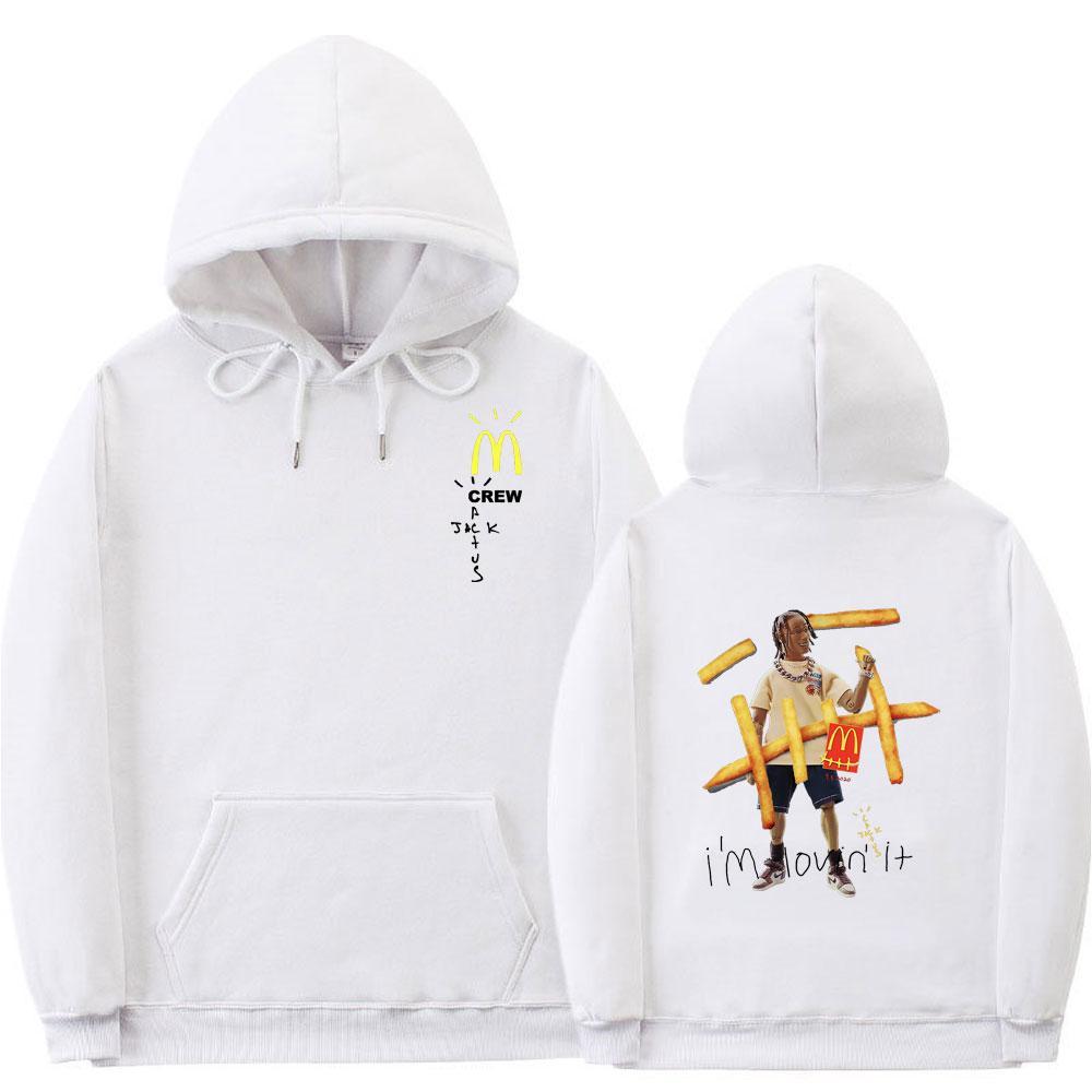 Худі білий LOYS Cactus Jack. Толстовка Кактус Джек Art 25 mcdonalds XS
