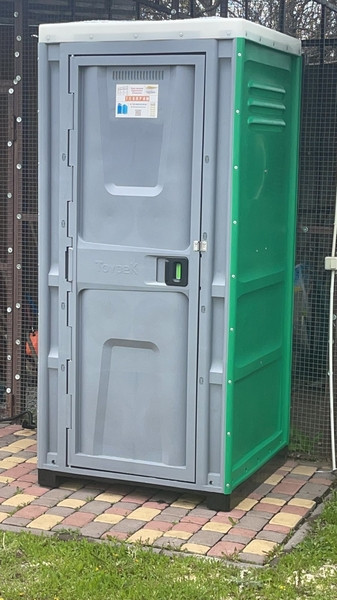 Туалетна кабіна біотуалет Люкс (зелена)