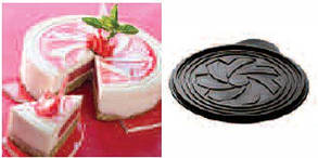 Форма для випічки силіконова "розетка"