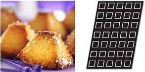 Форма для випічки силіконова "піраміда"