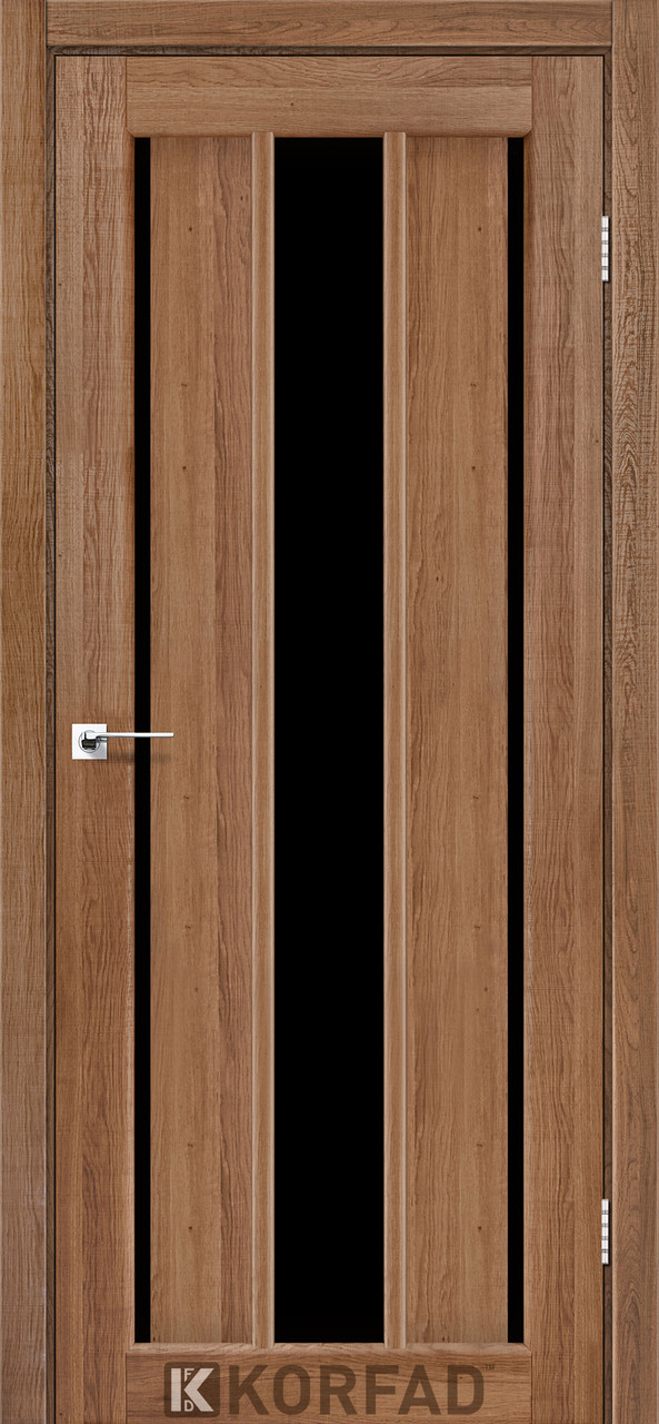 Двері міжкімнатні Корфад/ KORFAD VND-04 Дуб браш BLK, фото 1