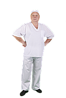 Шапочка сітка біла L