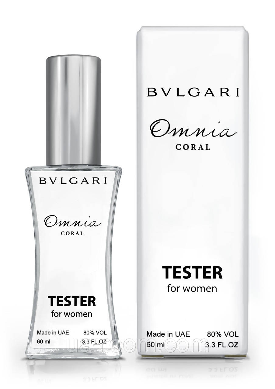 Тестер жіночий Bvlgari Omnia Coral, 60 мл