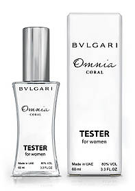 Тестер жіночий Bvlgari Omnia Coral, 60 мл