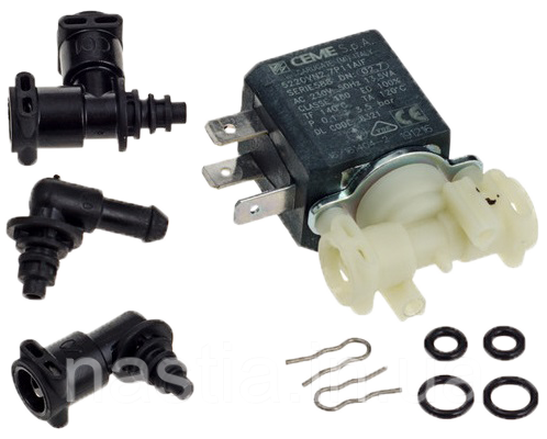 5513225701 Електроклапан(у зборі, EA/ECA/ESAM), 230V, 3.5bar, 5220VN2 7P11AIF, на 2 входи, DeLonghi