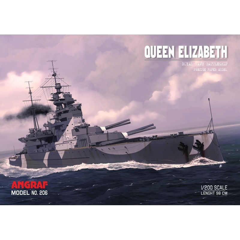 QUEEN ELIZABETH 1/200