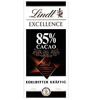 Шоколад Черный Горький Линдт Экселенс 85 % Lindt Excellence Edelbitter Kraftig 100 г Швейцария